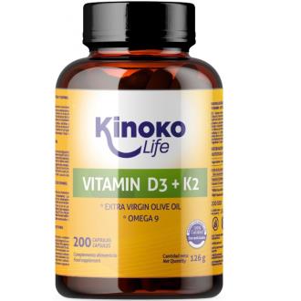 VITAMINA D3-K2 con omega 9 200 cap.