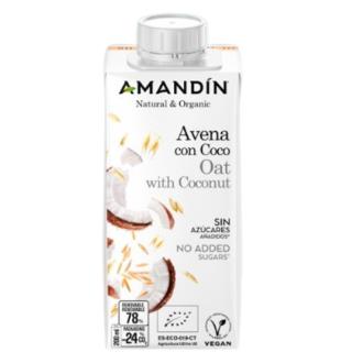 BEBIDA VEGETAL DE AVENA con coco 200 ml x 24 uds