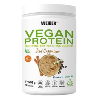WEIDER VEGAN PROTEIN cappuccino iced 540gr.