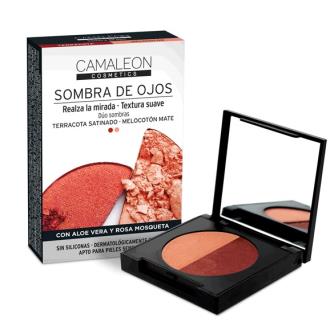 CAMALEON SOMBRA DE OJOS duo terracota-melocoton