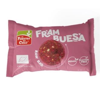 BARRITA ENERGY BALL frambuesa 20uds ECO SG VEGAN