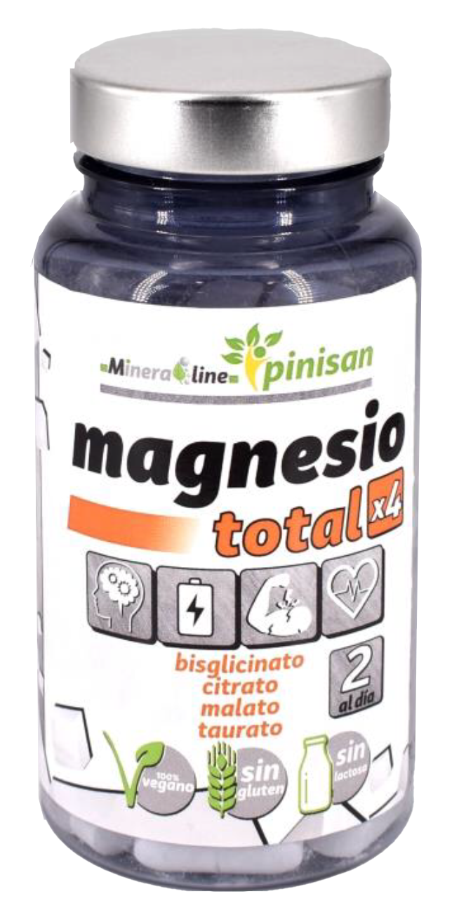 Magnesio Total x4 Pinisan 50 comprimidos alta absorción