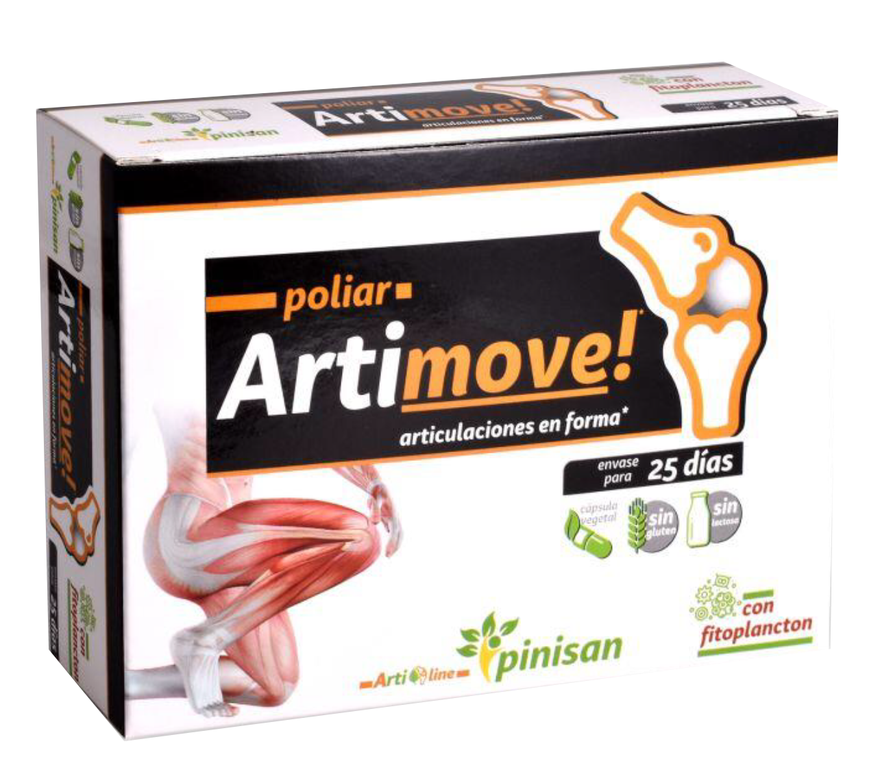 Poliar Artimove 50 cápsulas Pinisan – Suplemento articular antioxidante y antiinflamatorio