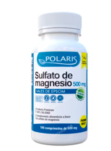 SULFATO DE MAGNESIO 100comp.