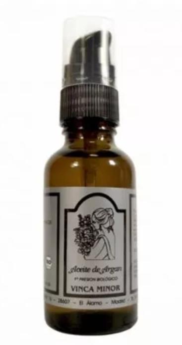 Vinca Minor - Aceite de argan 30 ml. (versión cuentagotas)