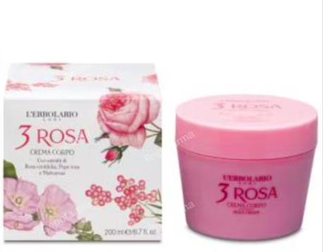 3 ROSAS crema corporal 200ml.