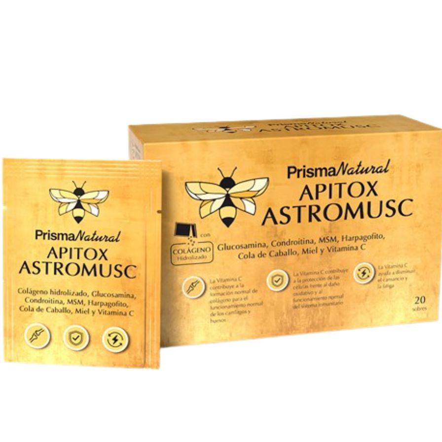 Astromusc Articulaciones SinGluten 20 Sobres Prisma Natural