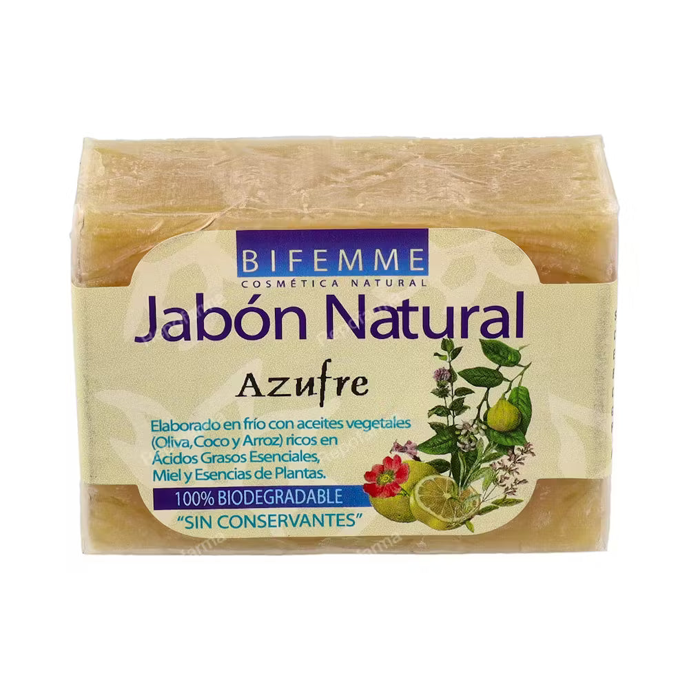 BIFEMME JABON DE AZUFRE (ZOLFO) 100gr BIFEMME