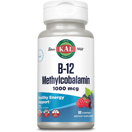 B12 methylcobalamin 1000mcg 60comp. Kal