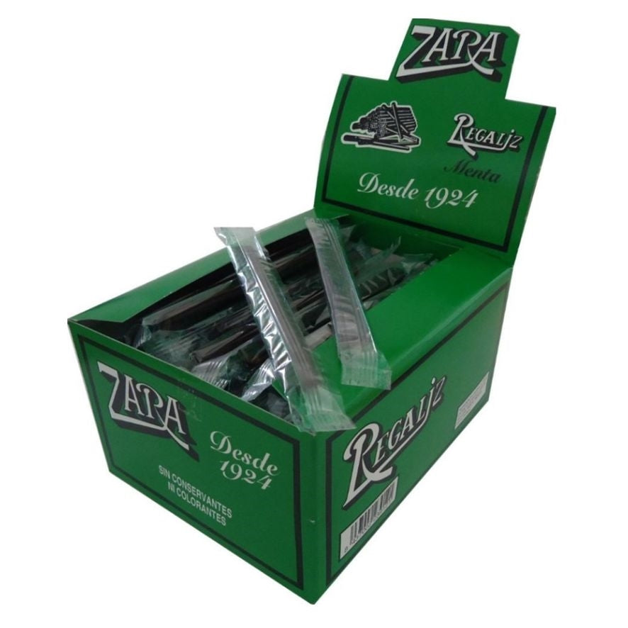 CAJA 100 BARRITAS REGALIZ MENTOLADO