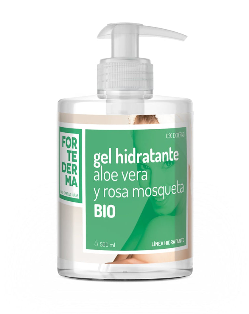 Gel Hidratante Aloe Vera y Rosa Mosqueta 500 ml - Herbora