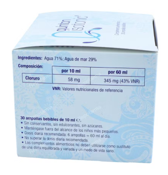 QUINTON ISOTONICO 30amp.beb.