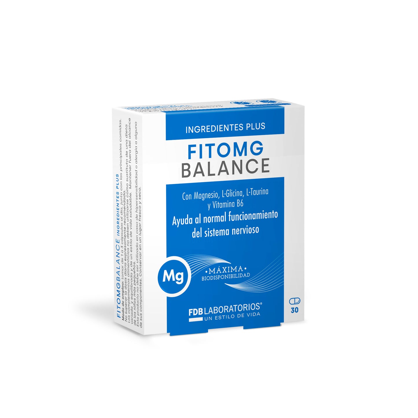 FitoMg Balance 30 Cápsulas Vegetales