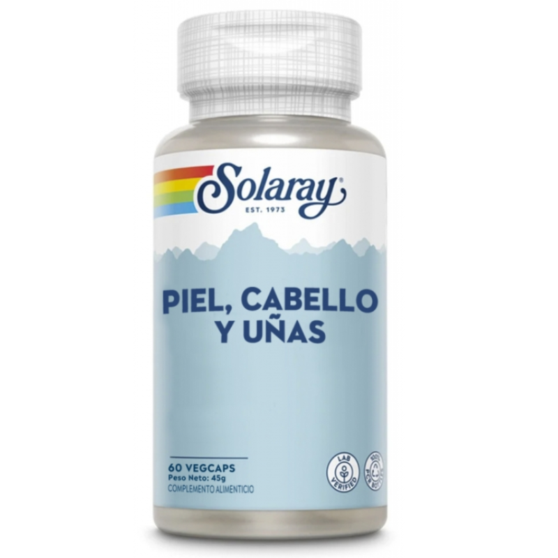 SOLARAY PIEL CABELLO UÑAS 60vcaps.