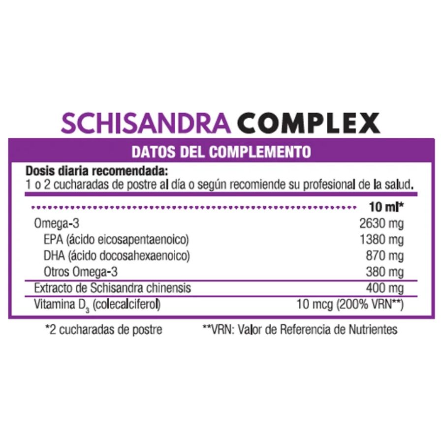 Schisandra Complex 200ml Puro Omega 200 ml