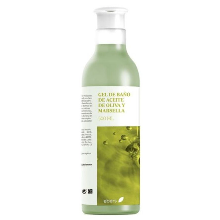 Gel Baño Aceite Oliva y Marsella 500ml Ebers