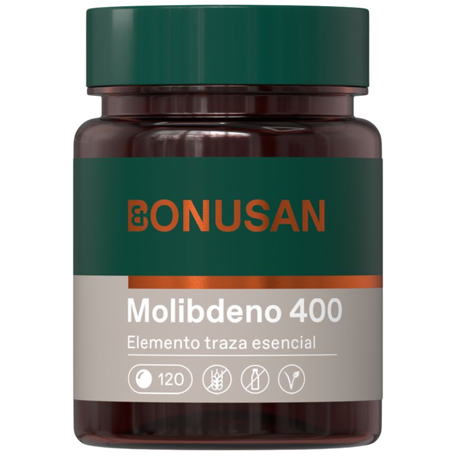 Molibdeno 400Mcg 120comp Bonusan