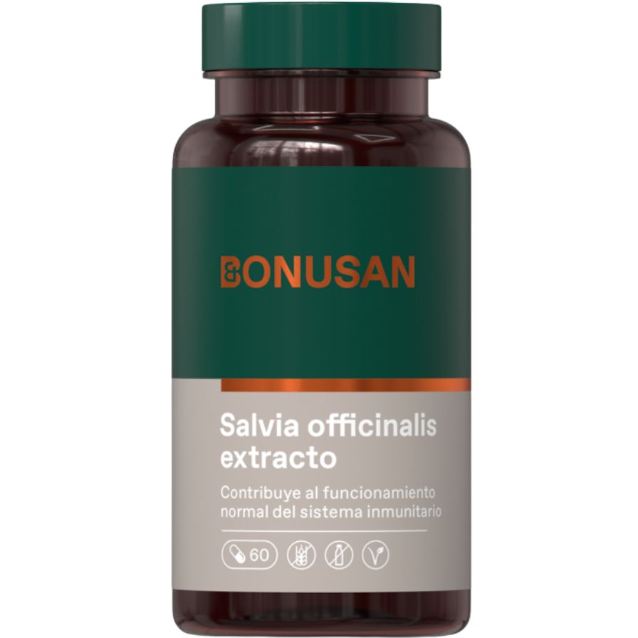 Salvia Officinalis Extracto 60caps Bonusan
