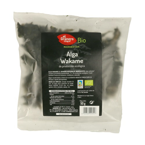 El Granero Alga wakame - 50 gr