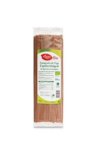 Espaguetis Trigo Espelta Integral Bio 500g El Granero Integral