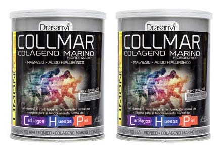 Drasanvi collmar colágeno marino 300 gr sabor limón (pack de dos unidades)