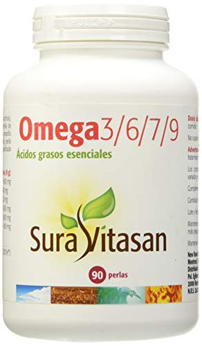 Sura Vitasan – Sura Vitasan Omega 3/6/7/9 essentielle Fettsäuren – 90 Kapseln
