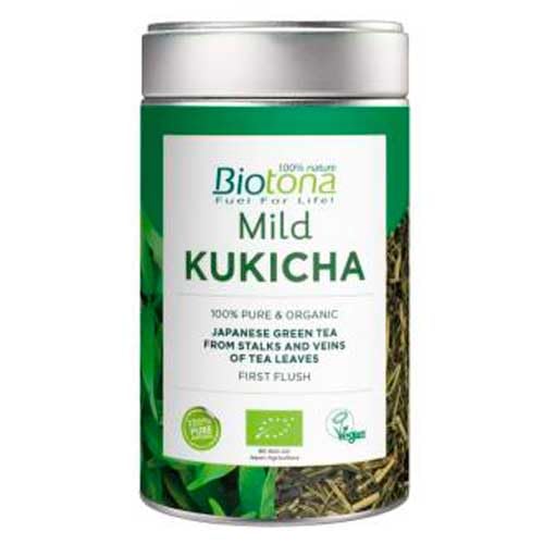 BIOTONA Kukicha 60g Eco, Negro, Estandar