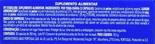 STABILIUM, Suplemento alimenticio 348 mg, 30 Cápsulas