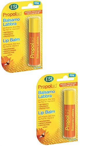 2 Esi Propolaid Bálsamo Labios 5,7 ml Alla PROPOLI con protección solar SPF 20