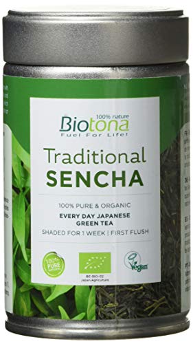 BIOTONA Sencha 80g Eco, Negro, Estandar