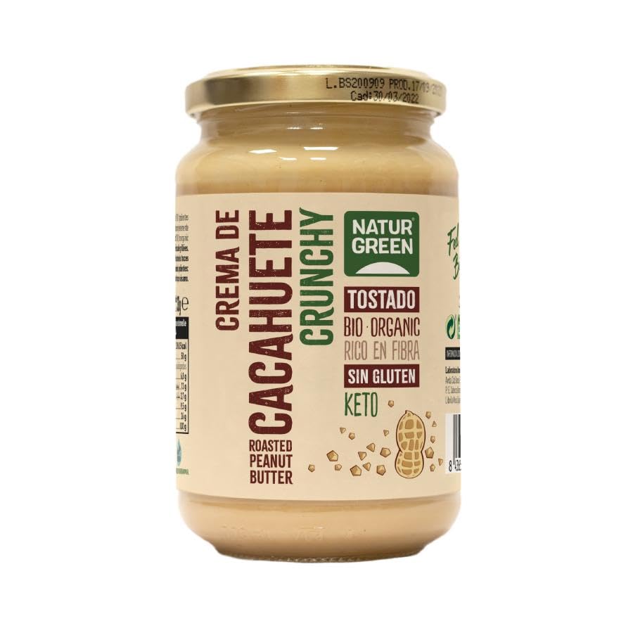 Naturgreen Crema Cacahuete Crunchy 330gr