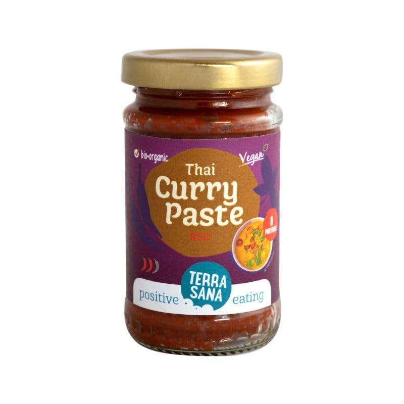 Pasta de curry rojo tailandés 120 g de crema