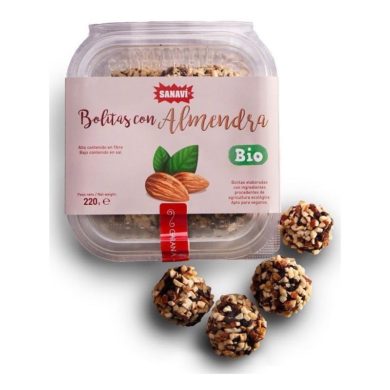 Sanavi Bolitas con Almendra 220 g