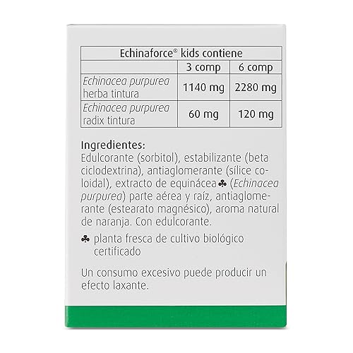 Echinaforce Kids | Para niños: Mantén su sistema inmune* | 80 Comp. | A.Vogel