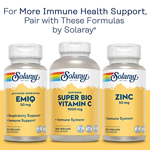 Solaray Quercetin 500mg | Quercetina | 90 VegCaps