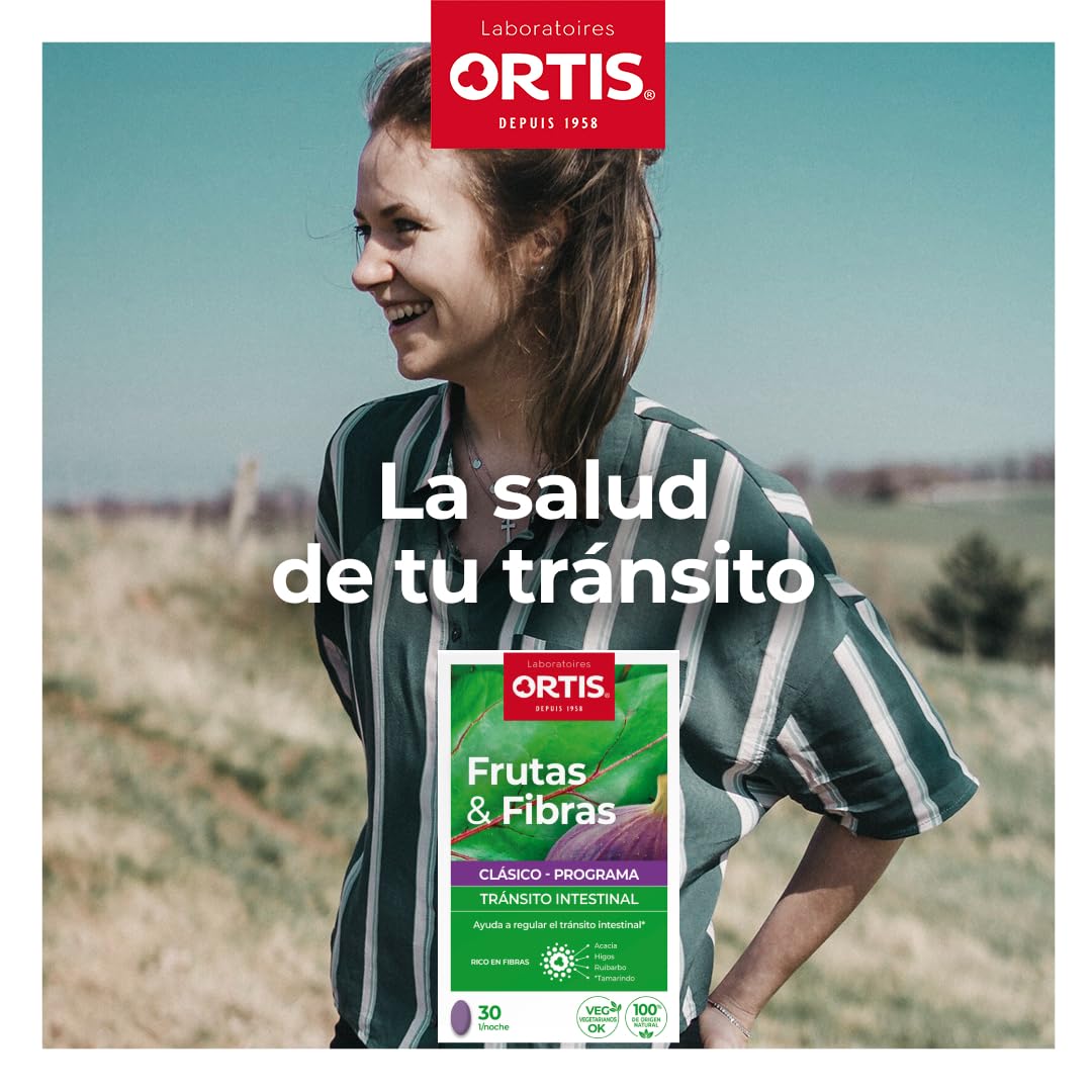 ORTIS - FRUTAS & FIBRAS REGULAR 30 comprimidos