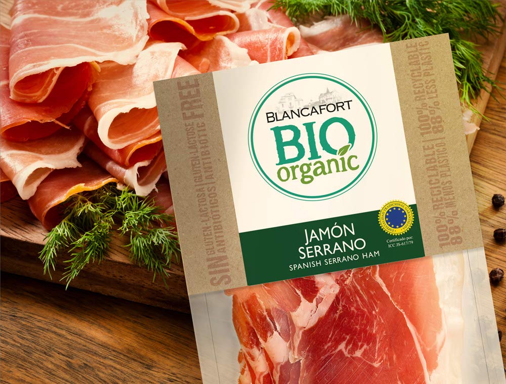 JAMON CURADO LONCHAS S/G 80GR* 80 GR