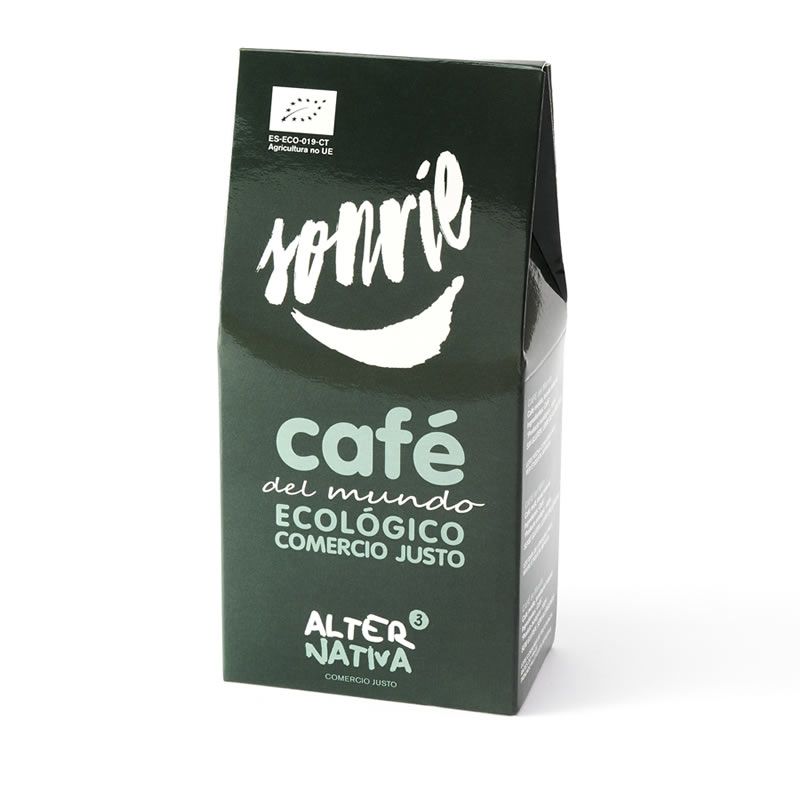 Café del Mundo Sonríe Molido Bio. 125G