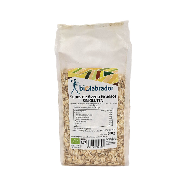 Copos de Avena Gruesos SIN GLUTEN