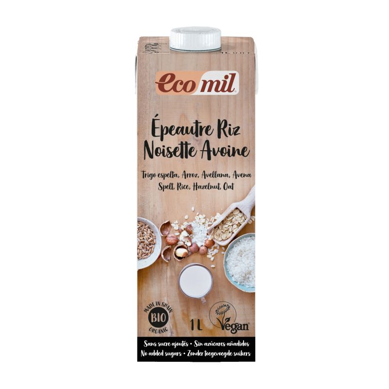 Bebida Espelta Arroz Avellana Avena Bio 1 L