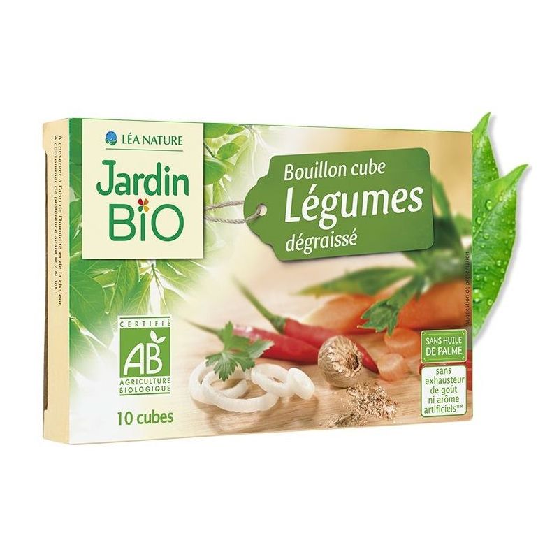 Jb Cubitos de Verduras Bajos en Grasa/ sin Aceite de Palma
