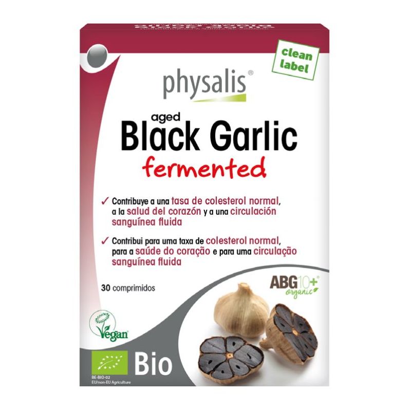 Black Garlic physalis AJO NEGRO 30 comprimidos