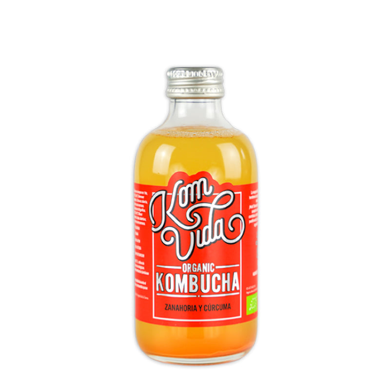 Kombucha Zanahoria y Curcuma 250 ml