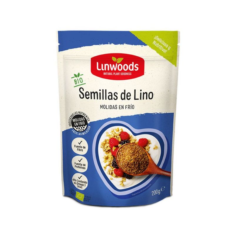 Semillas de Lino Molido Bio 200 g