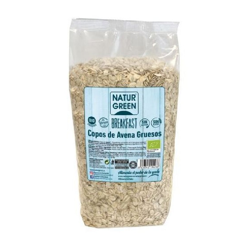 Copos de Avena Gruesos sin Gluten Bio 1 Kg