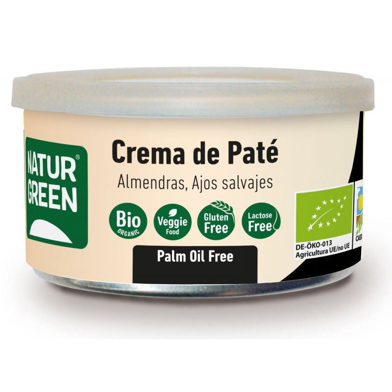 Crema de Pate Almendra, Ajos Salvajes
