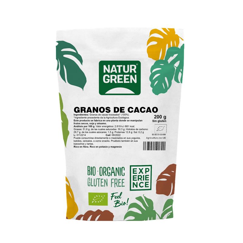 Expereince Grano Cacao Troceado Doypack