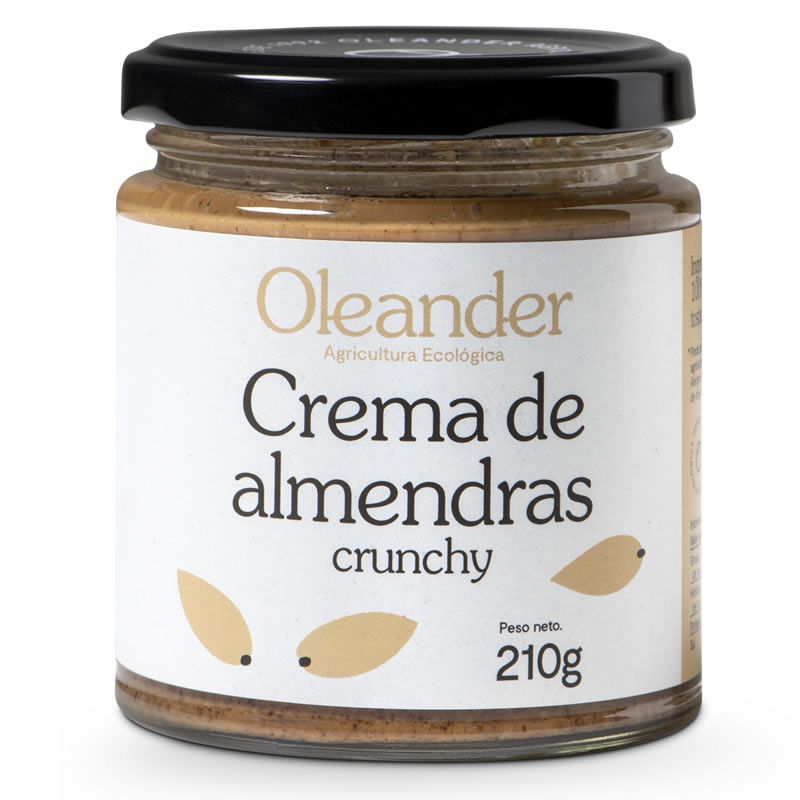 Crema de Almendra "Crunchy" Tostada con Piel 210G