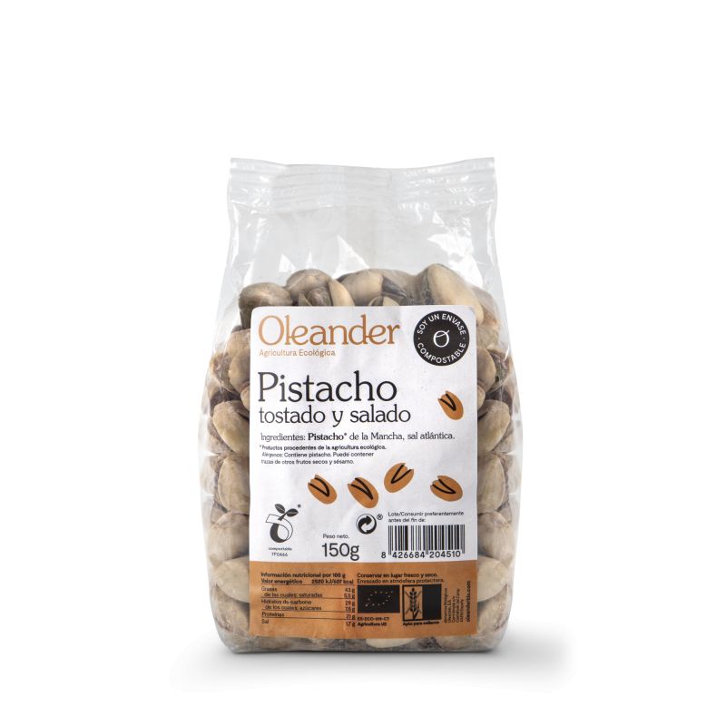 Pistacho en Cáscara Tostado y Salado 150G