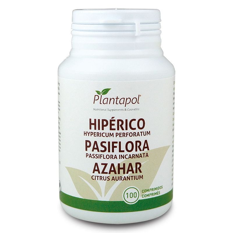 Hipérico, Pasiflora, Azahar (100 Comprimidos 500 Mg)